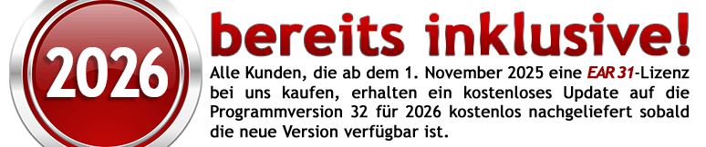 Update für Buchhaltung 2026 inklusive